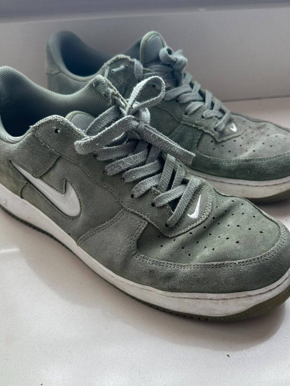 Nike Air Force 1 Low Color Of The Month Oil Green DV0785-300 Size‎ 12 Men's